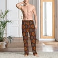 thumbnail image 2 of Balery 60s and 70s Aesthetic1 Pantalones de pijama para hombre, pijama ultraligero, pantalón de descanso-Small, 2 of 6