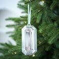 thumbnail image 4 of 1 Pcs Rectangle Jewel Glitter Ornament, Jumbo Jewel Ornament Large Jewel Ornaments, Christmas Tree Acrylic Glitter Christmas Gem Hanging Decorations for Wedding Holiday Party Decor, 4 of 9