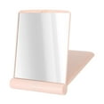 thumbnail image 3 of Lighted Makeup Mirror LED Double Sided Portable Foldable Sensitive Touch Cosmetic Mirror for Daily Life Pink, 3 of 15