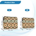 thumbnail image 4 of FORMRS 13"-13.3" Laptop Sleeve Protective Case Soft Carrying Quilted Computer Bag Cover, Retro Blossom Flower, 4 of 7