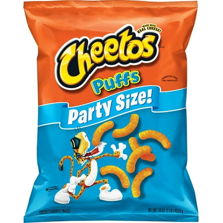UPC 028400207430 product image for Cheetos Cheese Flavored Snacks, Puffs, 16 oz Party Size | upcitemdb.com
