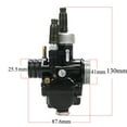 thumbnail image 3 of Motorcycle PHBG Racing Carburetor Accessories 17mm 19mm 21mm for Yamaha Puch ATV BWS100 Black Carb 2 Stroke Fuel System Parts, 3 of 6