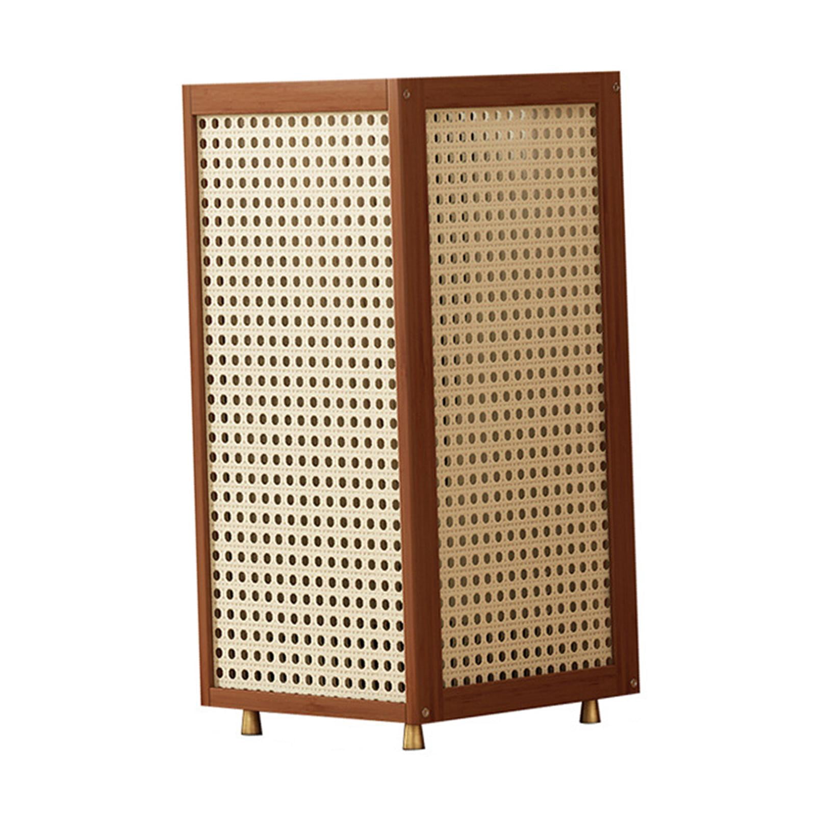 CoudarTitie Umbrella Holder Breathable Decorative Organizer for Farmhouse Entryway Hotel Brown