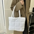 thumbnail image 2 of Bolso Puffer para Axila Hinchado Hobo Mujer Compras Suave Informal, 2 of 9