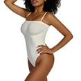 thumbnail image 5 of Fjofpr Cyber And Monday Deals White Corset Tops for Women Women's High Waisted Shapewear Thong Bodysuit, 5 of 7