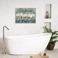 thumbnail image 3 of Farmhouse Bathroom Decor Wall Art Flower Butterfly White Floral Pictures Wall Decor Inspirational Quotation Canvas Painting Prints Artwork Home Decorations Framed for Bedroom 12inx16in, 3 of 6