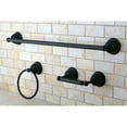 thumbnail image 2 of Kingston Brass BAK396148ORB Restoration 3-Piece Bathroom Hardware, Oil Rubbed Bronze, 2 of 3