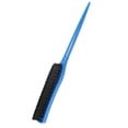 thumbnail image 1 of 3 Row Nylon Hair Teasing Brush for Salon Add Volume, Ergonomic Portable Hair Styling Rat Tail Brush with Rounded Tail Design, Distributes Oil From Roots to Ends, 1 of 7