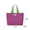 thumbnail image 2 of breaise Reusable Grocery Bag Foldable Shopping Bag with Pocket Extra Wide Handle Portable Durable Washable Tote Bags for Women, 2 of 8