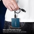 thumbnail image 5 of Portable External Hard Drive 128GB USB 3.0 Metal Hard Disk Storage Expansion for PC Laptop PS4 TV, 5 of 6