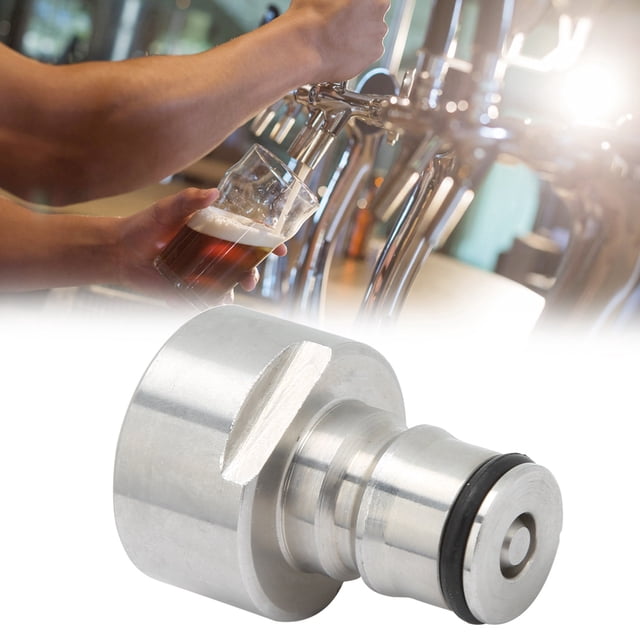 Keg Coupler Adapter, Easy To Install Exquisite Workmanship Ball Lock Keg Coupler Adapter, Excellent Performance Durable For Professional Family Brewers