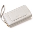 thumbnail image 2 of Claasico Women's Slim Wristlet Wallet | RFID Block, 6 Credit Card, Money & Receipt Organizer, 2 of 5