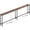 79 inch/Rustic Brown, variant on Amadwell 79" Narrow Sofa Console Table with Power Outlets, 5.9" Slim Side Table for Living Room, Entryway & Bedroom