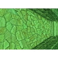 thumbnail image 1 of Ahgly Company Machine Washable Indoor Rectangle Transitional Green Area Rugs, 5' x 8', 1 of 7