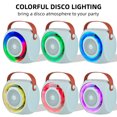 thumbnail image 4 of Karaoke Machine,Party Ktv 2 Led Color Birthday Party Set With 2 And Set With Mic Birthday Party With 2 Led Handheld Mic Birthday Color Handheld Mic Led Color Handheld Buzhi Huiop, 4 of 6