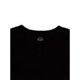 thumbnail image 2 of Wonder Nation Girls Long Sleeve Waffle Henley Knit Top, Sizes 4-18 & Plus, 2 of 4