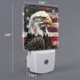 thumbnail image 2 of Honeii Retro American Eagle A Print LED Night Light with Light Sensor, Night Lights Plug Into Wall,Ideal for Bedrooms and Hallways-EU, 2 of 7