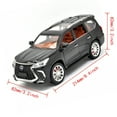 thumbnail image 2 of 1: 24 Suitable for Lexus LX570 Alloy Simulation Car Die Casting Model Dynamic Sound and Light Toy Series Collectibles Boy's Birthday Gift, 2 of 8