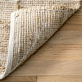 thumbnail image 3 of Rugs USA Amaranth Arrow Cotton/Jute Area Rug, 4' x 6', Cecelia Natural, 3 of 9