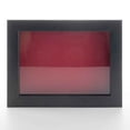 thumbnail image 2 of 24x36 Shadow Box Frame Gray Stained Real Wood with a Red Acid-Free Backing | 3/4" of Usuable Depth, 2 of 8