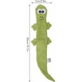 thumbnail image 5 of Squeaky Lizard Dog Toy,Lightweight Teeth Grinding Dogs Squeaky Plush Dog Chew Interactive Toy Pet Molar Toy for Small Medium Large Puppy(Green), 5 of 9