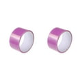 thumbnail image 1 of Wosthever Resplandor en la oscuridad Cinta de bola adhesiva DIY Alivio del estrés Luminoso Descompresión sedosa Artesanía de juguete para el 4.8 CM/púrpura 2piezas, 1 of 6
