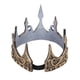 thumbnail image 4 of Bewildely King Crown for Men Birthday for Medieval Men for Prom Party  Kits de decoración para fiestas oro antiguo 23.62x5.91 pulgadas, 4 of 6