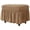 Brown, variant on AIGIA Stretch Ottoman Cover Soft Stretch Slipcover with Skirt Rectangle Footstool Modern Furniture Protector