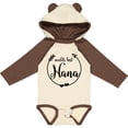 thumbnail image 3 of Inktastic World's Best Nana Girls Long Sleeve Baby Bodysuit, 3 of 5