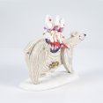 thumbnail image 4 of Department 56 Nightmare Before Christmas Village Polar Bear Ride Multicolor Resin Figurine 3.6in H, 4 of 5