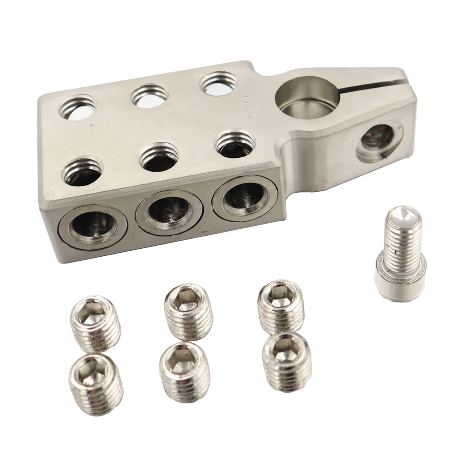 Zeiwohndc 1 Pair Battery Terminal Connectors Kit 0/2/4/6/8 AWG Gauge Positive Negative