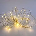 thumbnail image 2 of 2 Pack Battery Operated Indoor Mini Led Fairy Lights with Timer 6 Hours on/18 Hours Off for Wedding Party Decorations,50 Count LEDs,18 Feet Silver Wire (Warm White), 2 of 4