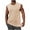 Beige, variant on Njoeus Mens Tank Tops Soft Knit Cotton Sleeveless Muscle Shirts for Men Gym Workout Tanks Top Men's Solid Bodybuilding Fitness Basic Tee with Pocket S-3XL
