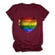 thumbnail image 1 of Puntoco - Camiseta de manga corta para mujer con estampado colorido informal Puntoco Puntoco-4826, 1 of 4