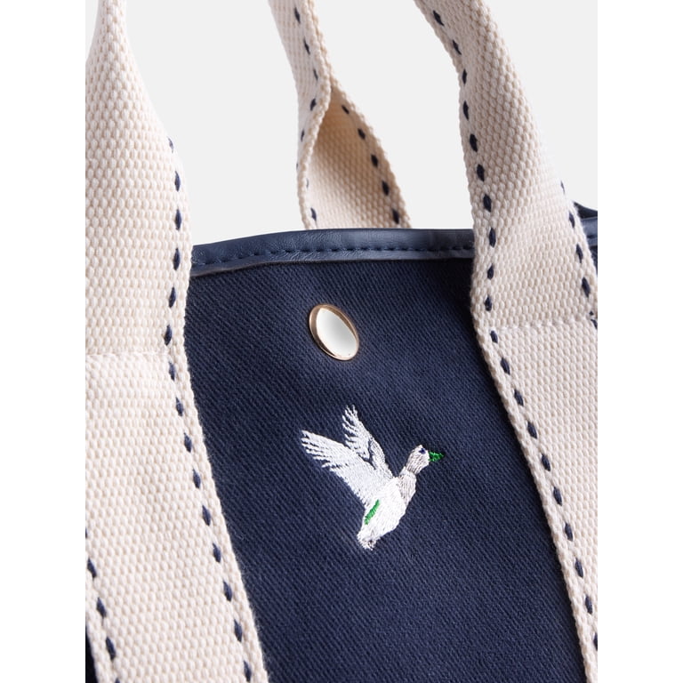 Free Assembly Mini Canvas Tote Bag, Navy photo 3