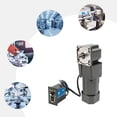 thumbnail image 3 of 30K High Torque 1:30 Electric Medium Solid Motor Speed Reduction Motor 120W 110V, 3 of 12