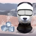thumbnail image 2 of Visage d'Animal de Ski 3D avec Oreilles pour Festivals de Musique Raves Ski Fête d'Halloween Activités Extérieures, 2 of 4