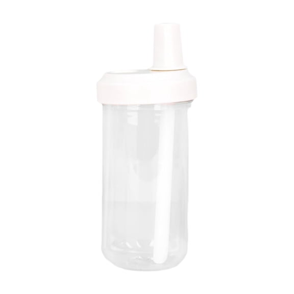 Injueey Taza de té de burbujas de gran capacidad, botella de bebida de té de burbujas de leche saludable y respetuosa con el medio ambiente, Teteras blanco 500 ml