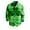 03-Green, variant on St. Patrick's Day Shirt for Men Green Clover Printed Tees Long Sleeve Holiday Tops Button down Shirts 01-Green XL