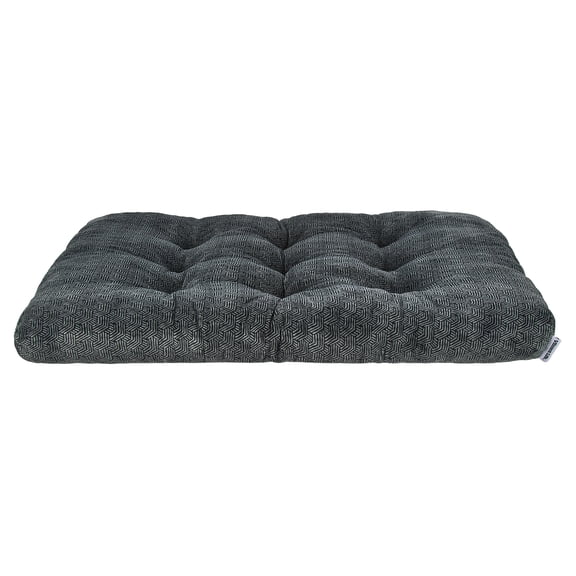 Vibrant Life Extra Large Ultra Soft Tufted Pet Bed, Gray, 38" x 48"