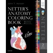 JOHN T HANSEN Netter's Anatomy Coloring Book Updated Edition