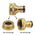 thumbnail image 2 of Garden Sprinkler, Automatic Lawn Sprinkler, 3 Arms Lawn Sprinkler, 360 Rotating Sprinkler for Lawn, 2 of 5