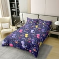 YST 100 Cotton Cute Dinosaur Twin Comforter Cover,Colorful Dinosaur
