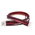 thumbnail image 1 of Pulsera de Cuero Punk para Mujeres Y Hombres, Pulsera de Regalo , rojo rojo perla, 1 of 8