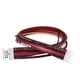 thumbnail image 1 of Pulsera de Cuero Punk para Mujeres Y Hombres, Pulsera de Regalo , rojo rojo perla, 1 of 8