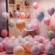 thumbnail image 4 of Globos de látex de ágata de mármol para Navidad, suministros para bodas, fiestas de feliz cumpleaños, juguetes para niños, venta de globos para baby shower, 10, 20 o 30 unidades, 12 pulgadas, 4 of 5