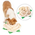 thumbnail image 4 of Dog Snuffle Mat Flower Soft Puppy Puzzle Toy Interactive Feed Game for Training, 4 of 10