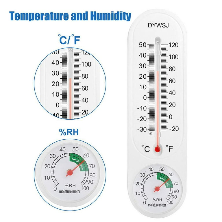 Outdoor Thermometer & Hygrometer + Wind Chill/Heat Index, 13.25-In. -  Sarasota, FL - Your Farm & Garden