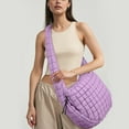 thumbnail image 3 of CNV Quilted Tote Bag Large Carryall Puffer Shoulder Bag Lightweight Padding Hobo Bag, 3 of 12
