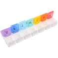 thumbnail image 2 of Miangastore Medication Box Vitamin Container White Bottom 1Pcs, 2 of 9